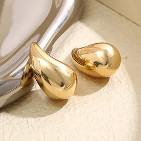 Earrings : Oorbellen Goud - SparkleAura - Met Druppel in van Pantino