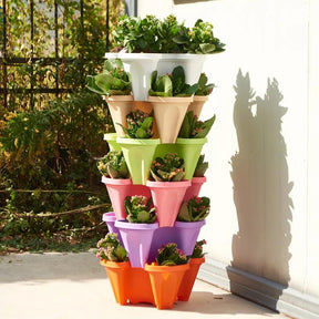 home & garden : PlantTower - Rood - Woonaccessoire in van Pantino