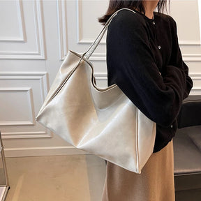 bags : Retro Draagtas Leer - Blauw in van Pantino