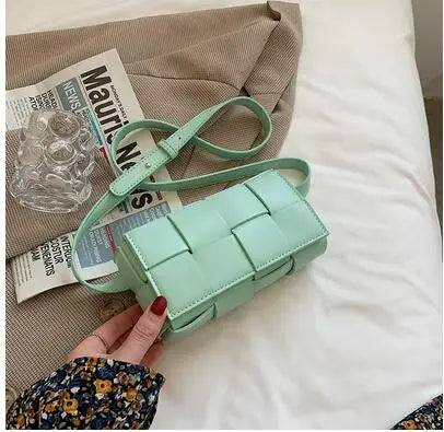 bags : Clutch Wit - ChicClutch - In Eenvoud in Mintgroen van Pantino