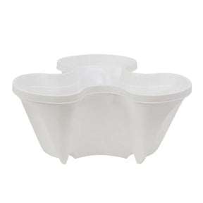 home & garden : PlantTower - Rood - Woonaccessoire in Wit van Pantino