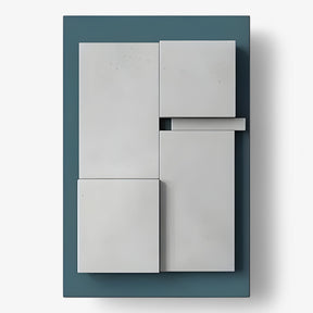 home & garden : Abstracte Kunst Decoratie Wit - Moderne Sculptuur Woonkamer - Hars in Wit Groen van Pantino