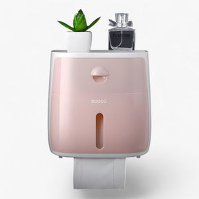 home & garden : Waterdichte Dispenser - Opbergoplossing voor de Badkamer - Wit in D-Roze van Pantino