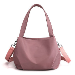 bags : Lichtgewicht Casual Tas Zwart - Nylon Dagelijks Gebruik - Nylon in Lichtroze van Pantino