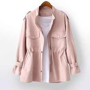 Trench Coat : Trenchcoat Wit - Bellavento - All Season in Roze van Pantino
