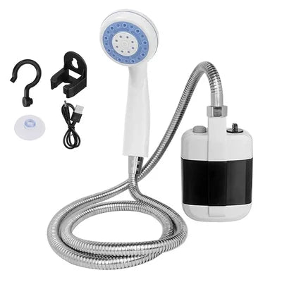 outdoor equipment : Draagbare Campingdouche - Innovatief Warm Water Outdoor - Kunststof in van Pantino