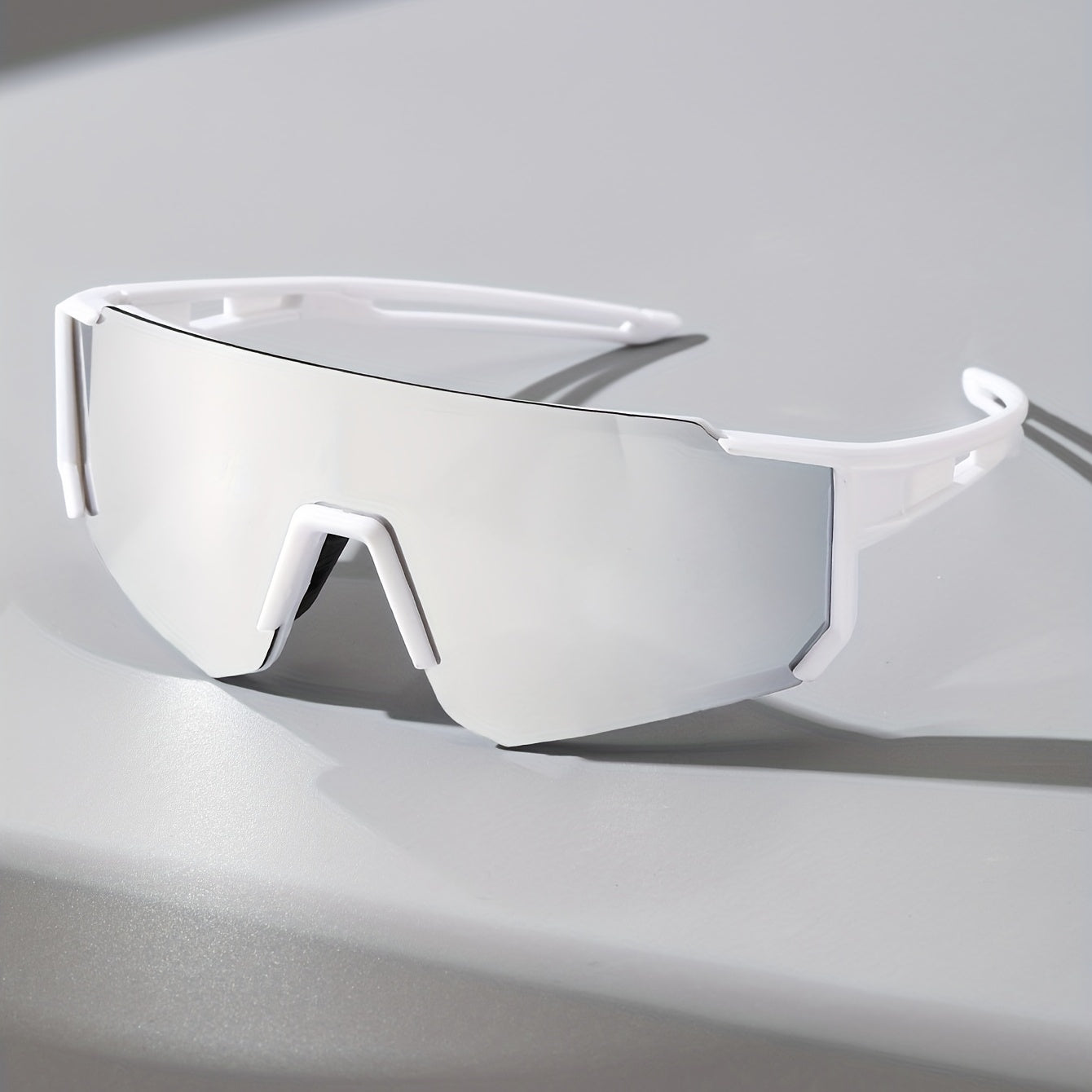 Sport Sunglasses : Sportzonnebrillen voor Heren met Gecoate Lenzen Buitenrijden - Zwart Grijs in van Pantino