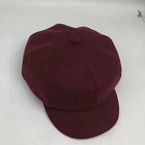 Beret : Baret Muts Dames Zwart - Comfortabel Stijlvol Winter - Wol in Rood van Pantino