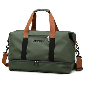 travel bag : Reistas Groen - S.f.y. - Droge en Natte Scheidingsreistas in Groen van Pantinoshop
