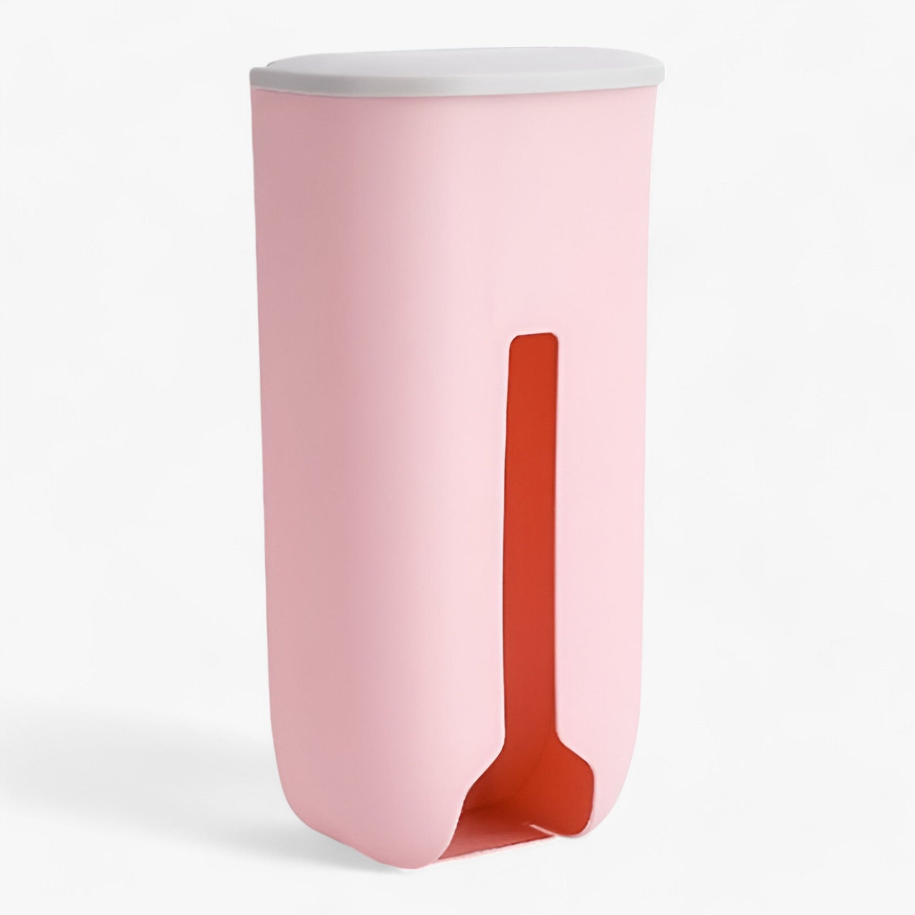 home & garden : Opbergdoos voor Plastic Tassen - Wandhouder Organizer (1 + 1 Gratis) - Helderblauw in Roze van Pantino