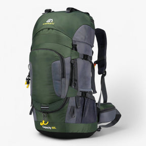 outdoor equipment : Waterdichte Trekpro 60l Rugzak - Groen in Groen van Pantino