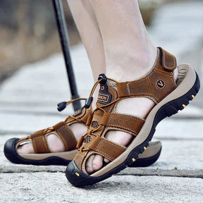 outdoor equipment : Bruine Heren-Sandalen in van Pantino