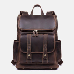 bags : Rugzak Heren Zwart - Vintage Anti-Diefstal Laptoprugzak voor , Geschikt voor 15,6 Inch in Koffie van Pantino