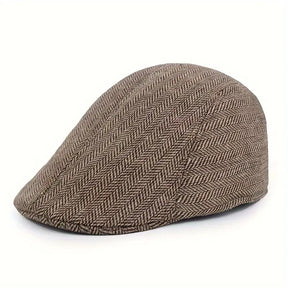 Beret Hat : Muts Donkergrijs - BeretHat - Hippe Warmte voor Middelbare Leeftijd en Ouderen in Khaki van Pantino