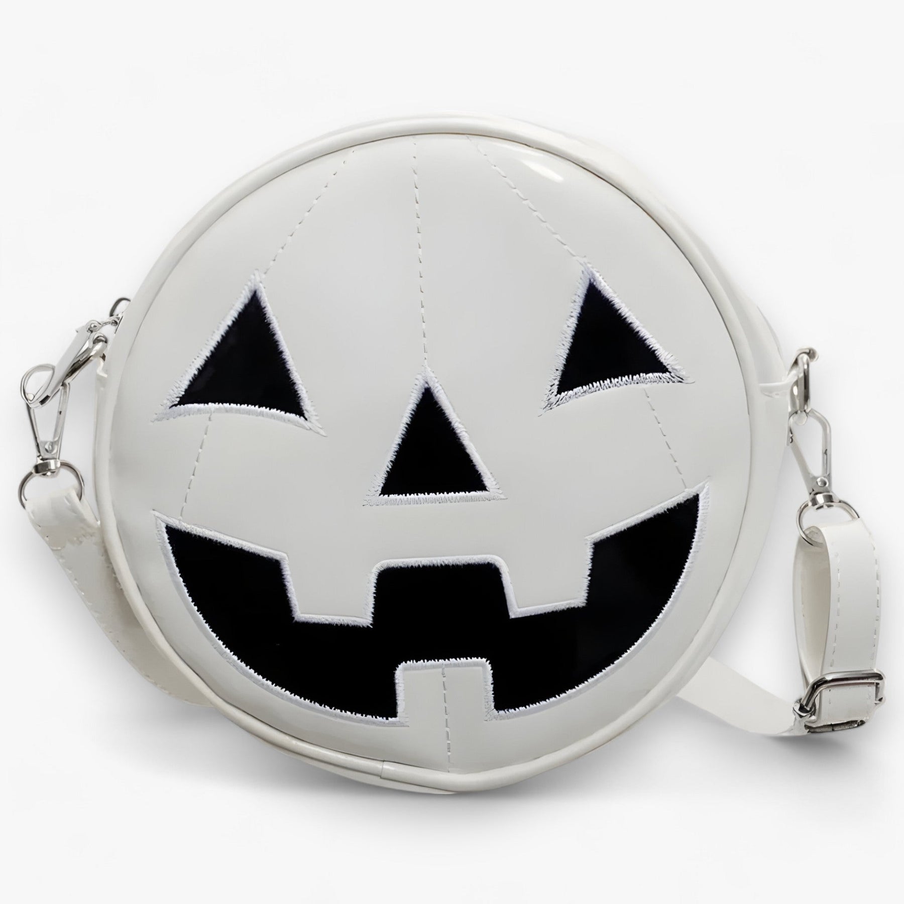 bags : Handtas Wit - Pompoentas - Trendy in Wit van Pantino