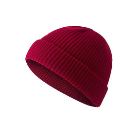 Beanie : Hoed Heren Zwart - Trawler Muts Gebreide Visser Retro Vintage Stijl Ski Skull Cap in van Pantino