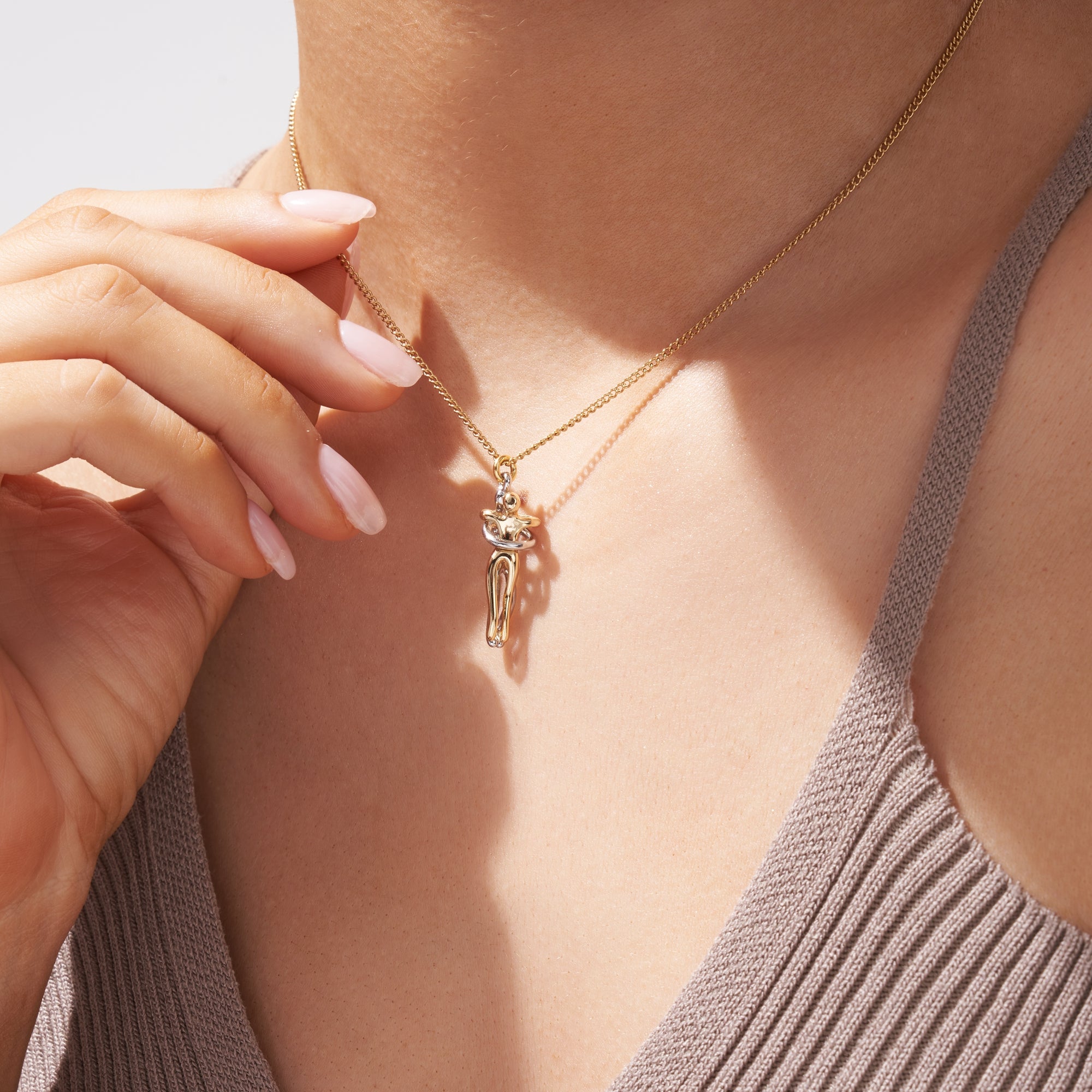 Jewelry Set : Evig Omfavnelse - Koop 1, Krijg 1 Gratis - Het Perfecte Cadeau voor Jou en Je Geliefde in van Pantino
