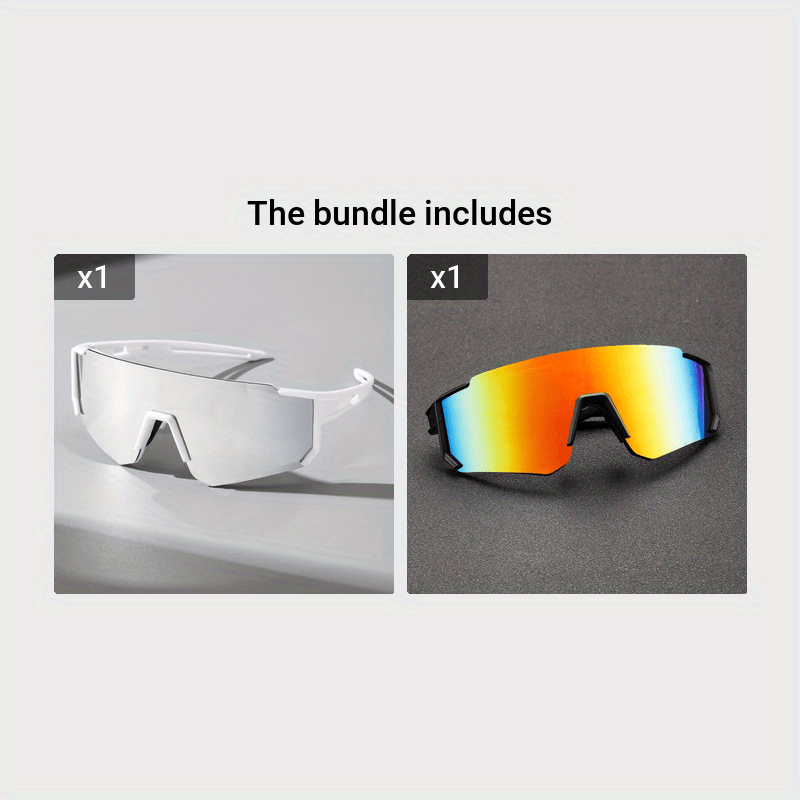 Sport Sunglasses : Sportzonnebrillen voor Heren met Gecoate Lenzen Buitenrijden - Zwart Grijs in Witte Mercurius+Rood Zilverachtig van Pantino