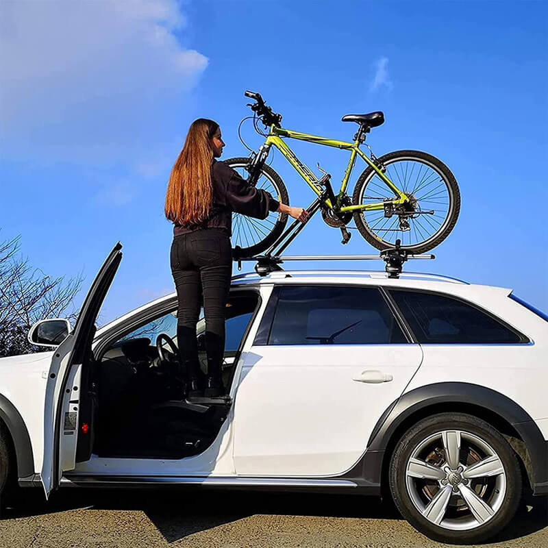 outdoor equipment : Auto Dakvoetstap - Moeiteloos Toegang Autodak - Aluminium in van Pantino