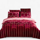 Luxe Layer - Sprei 'Geometrisch patroon' verfrissend en ademend Huid