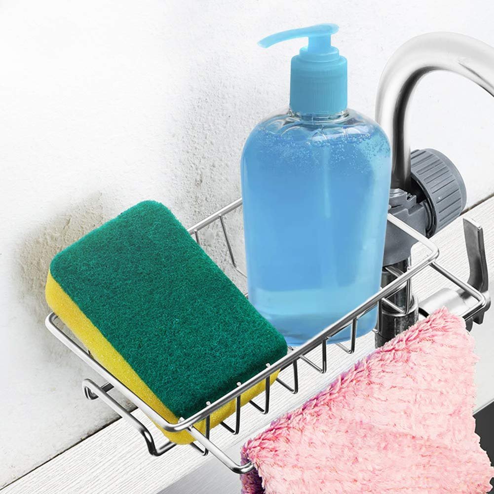 home & garden : Roestvrijstalen Kraanrek een Perfect Opbergaccessoire voor Uw Keuken in van Pantino
