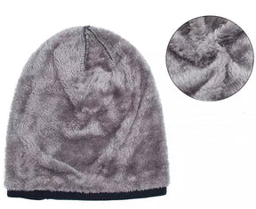 Beanie : Muts Donkergrijs - ArcticCozy - Winter Warme in van Pantino