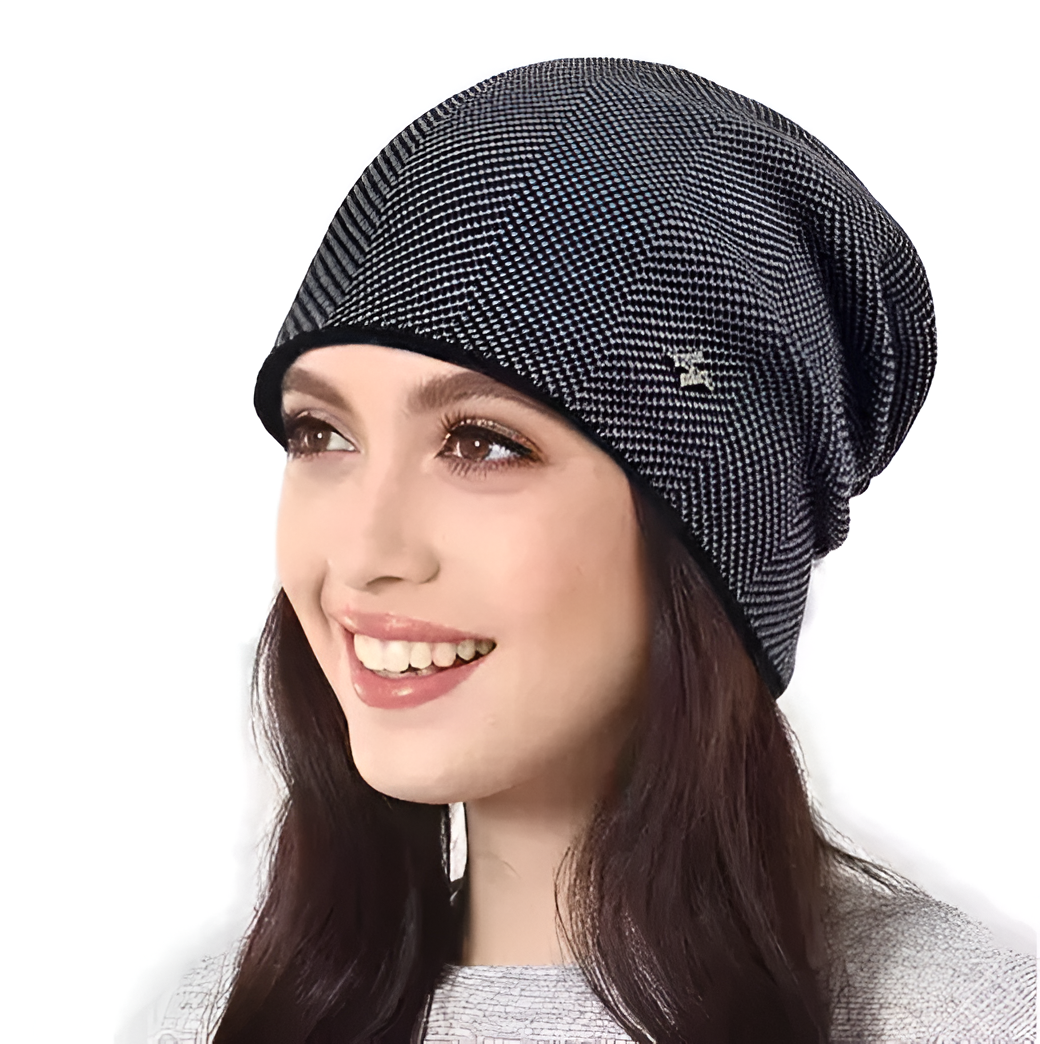 Beanie : Muts Donkergrijs - ArcticCozy - Winter Warme in van Pantino