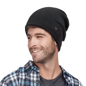 Beanie : Muts Donkergrijs - ArcticCozy - Winter Warme in van Pantino