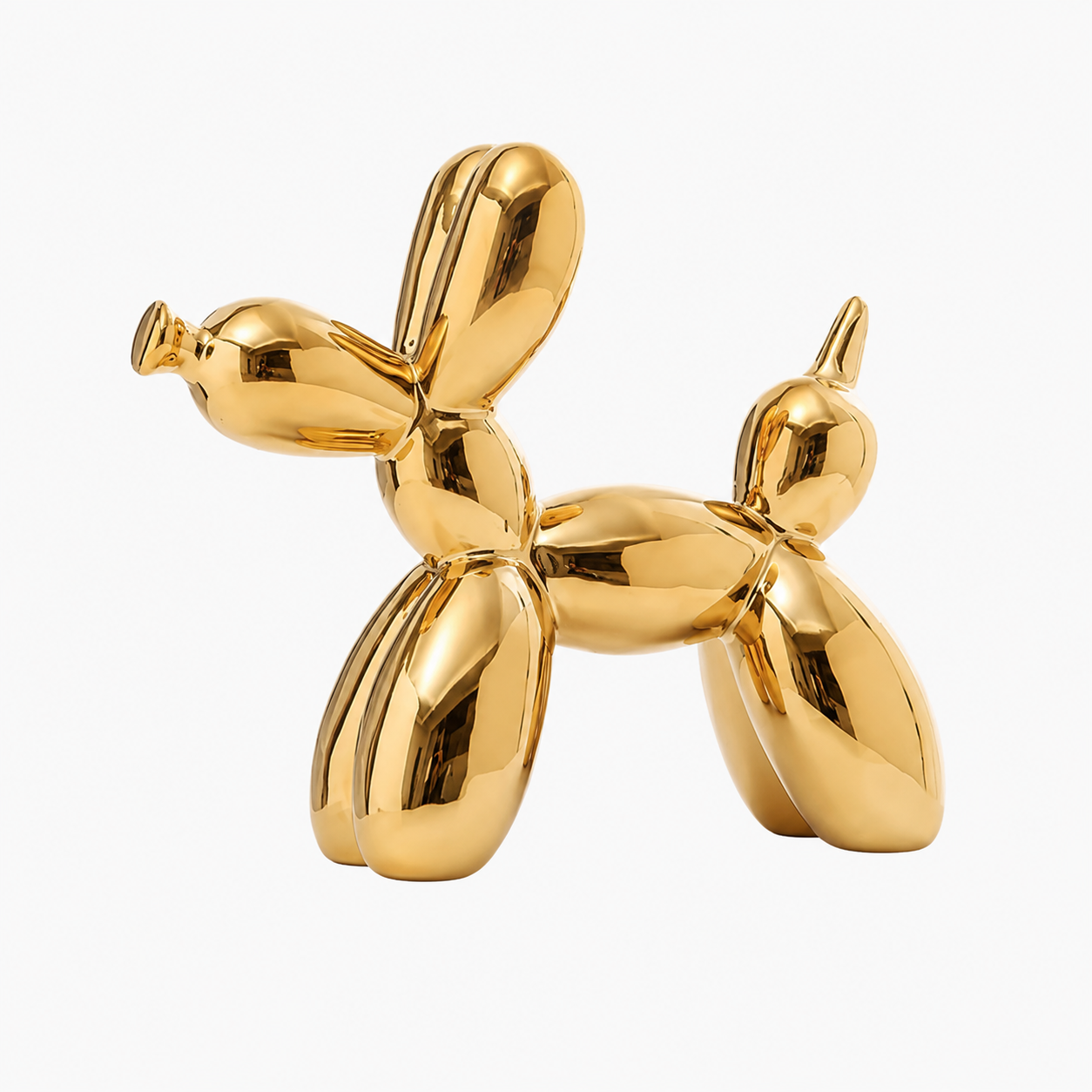 house & garden : PuffyPooch - Balloon Dog Sculpture in Gold