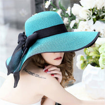 Sun Hat : Zomer Zonnehoed - Beige in Groen van Pantino