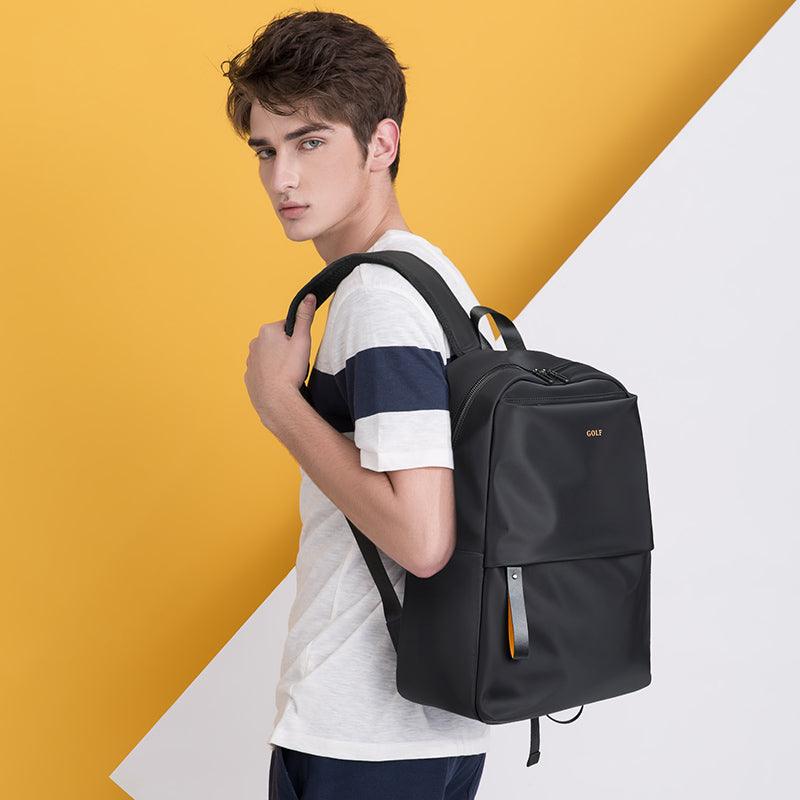 bags : Rugzak Heren Blauw - Stedelijke Trendsetter Mode Persoonlijkheid Casual in van Pantino