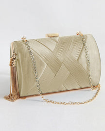 bags : Tas met Kwastje om Vast te Houden - Groente in Beige van Pantino