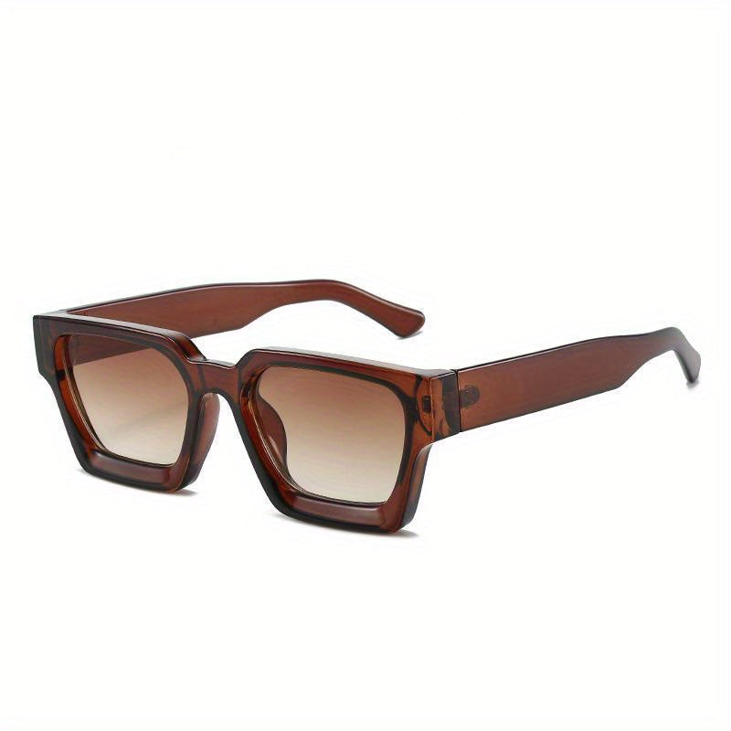 Sunglasses : Zonnebril met Dik Montuur Heren - C1 Zwart in C5 Thee van Pantino