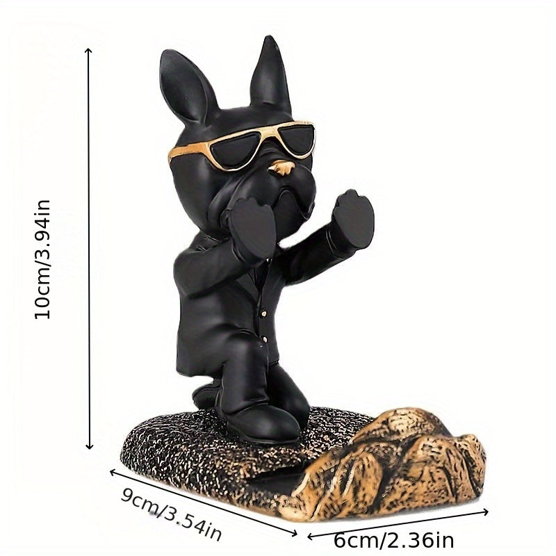 Phone Holder : Schattige Franse Bulldog Telefoonhouder in Hand van Pantino