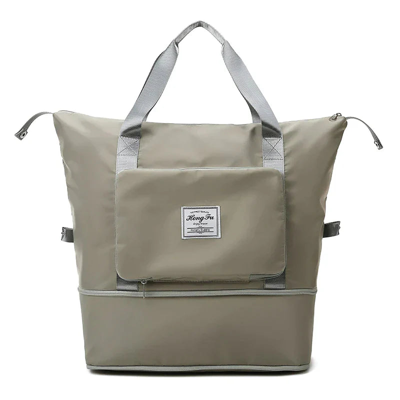 bags : Reistas Dames Paars-Aubergine - Nova's Opvouwbare in Grijs van Pantino