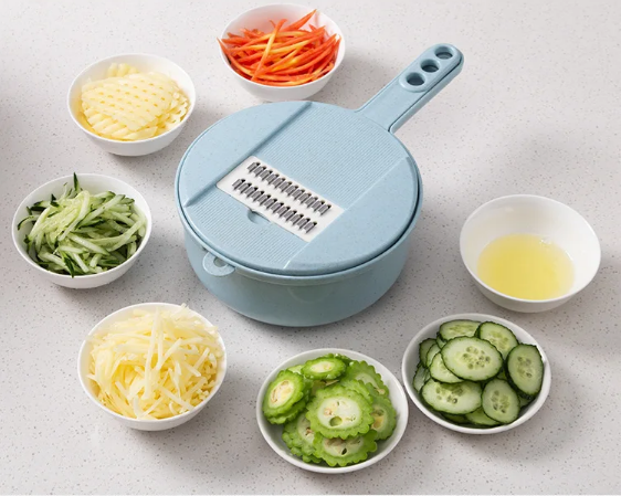 home & garden : CulinaryCraft - Multifunctionele Voedselhakker - Blauw in van Pantino