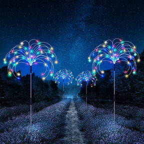 outdoor equipment : Waterdichte Solar Vuurwerklamp - Tuin Feestverlichting - Solar LED in van Pantino
