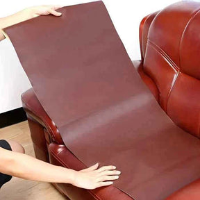 Leather Repair Patch : Zwarte zelfklevende leerlappen voor reparatie van bank, autostoelen, kleding - Set van 10x20cm in van Pantino