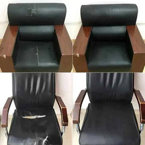 Leather Repair Patch : Zwarte zelfklevende leerlappen voor reparatie van bank, autostoelen, kleding - Set van 10x20cm in van Pantino