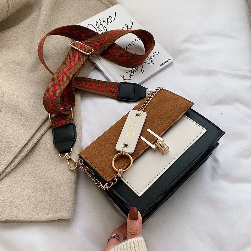 bags : Crossbody Tas Dames - Medium 19cm Kunstleer Dagelijks - Kunstleer in van Pantino