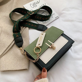bags : Crossbody Tas Dames - Medium 19cm Kunstleer Dagelijks - Kunstleer in van Pantino