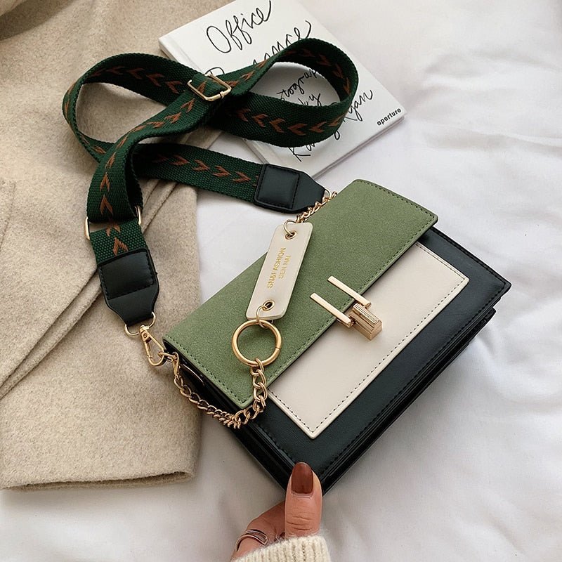 bags : Crossbody Tas Dames - Medium 19cm Kunstleer Dagelijks - Kunstleer in van Pantino