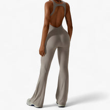 Bodysuit : Workout Lichaamspak - Ongeëvenaard Comfort en Prestaties - Blauw in Beige van Pantino