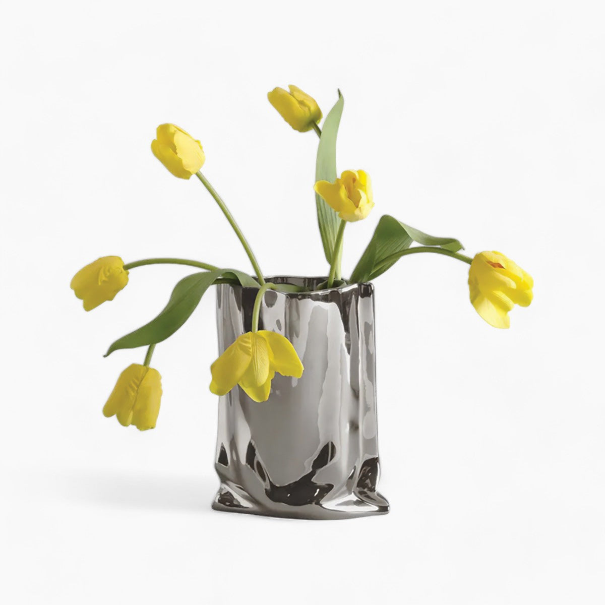 home & garden : Omzoomd Boeket - Eigentijdse Decoratie, Perfect voor Elke Kamer - Wit in van Pantino
