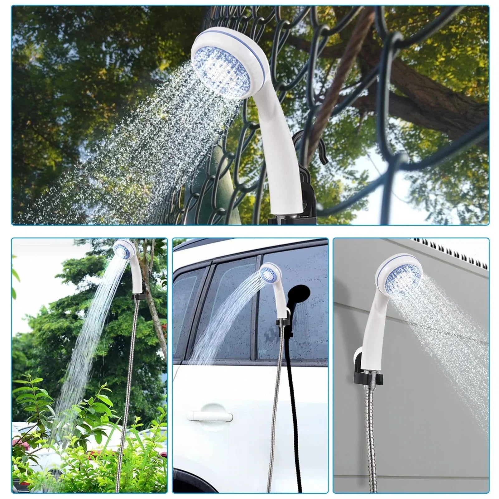 outdoor equipment : Draagbare Campingdouche met Warm Water - Compacte Outdoor Douche voor Kamperen & Reizen in van Pantino