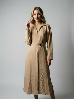 Women's Dress : Maxi Jurk Dames Zwart - Elegante Lange voor Zomer in van Pantino