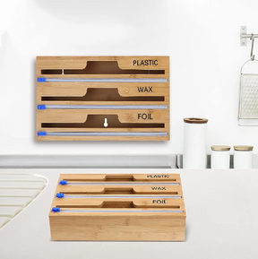 home & garden : Plastic Wrap Snijder - Minimalistisch Wandmontage Keuken - Hout in van Pantino