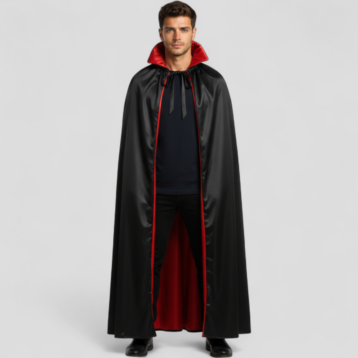 home & garden : Reaper Vampire Reaper Omkeerbare Jas - Halloween Cosplay & Fun - Zwart in van Pantino