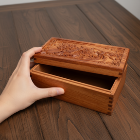 Jewelry Box : Sieradendoos Hout - Geheime Sluiting - Opbergdoos Sieraden in van Pantino