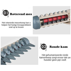 pets : GroomRight - Elektrische Huisdierkam Honden Katten in van Pantino